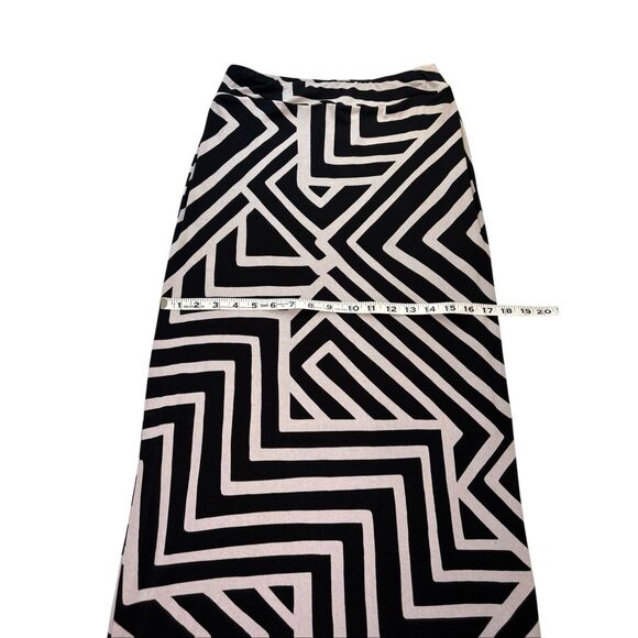Maeve by Anthropologie geometric stretchy maxi skirt - S - Picture 5 of 7